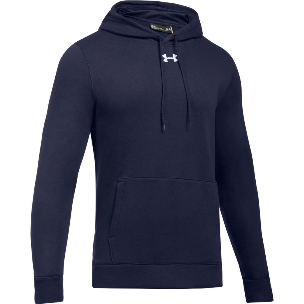 Under Armour Men's Hustle Fleece Pullover Hoodie - 2XL - Navy Blue